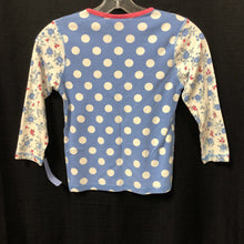 Load image into Gallery viewer, Polka Dot Flower T-Shirt Top
