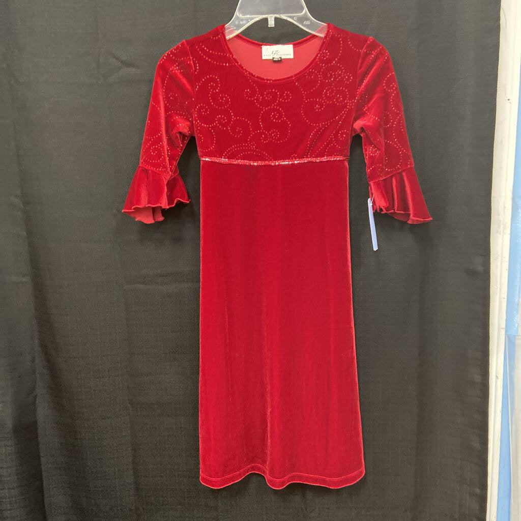 Sparkly Velvet Dress