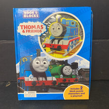 Load image into Gallery viewer, Thomas &amp; Friends, Book &amp; Blocks (My Busy Books) -character board
