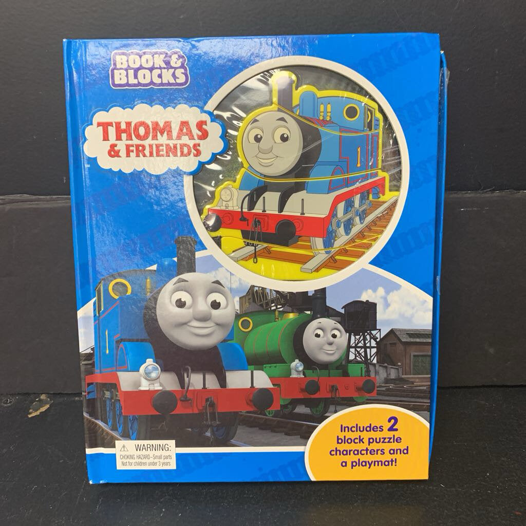 Thomas & Friends, Book & Blocks (My Busy Books) -character board