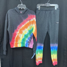 Load image into Gallery viewer, 2pc Tie Dye Sweat Suit
