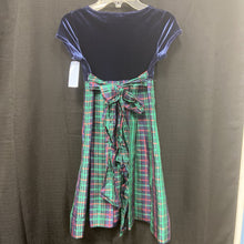 Load image into Gallery viewer, Velvet Plaid Dress
