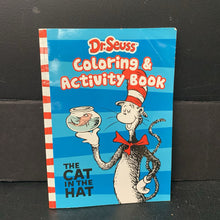Load image into Gallery viewer, The Cat in the Hat Coloring &amp; Activity Book -dr. seuss activity paperbacl
