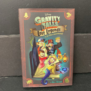 Gravity Falls: Lost Legends (Graphic Novel) (Alex Hirsch) (Disney) -character comic hardcover