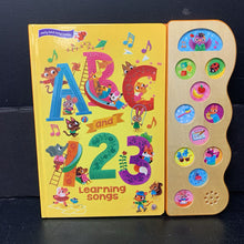 Load image into Gallery viewer, ABC and 123 Learning Songs -sound board
