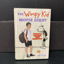 Load image into Gallery viewer, The Wimpy Kid Movie Diary (Jeff Kinney) (Diary of a Wimpy Kid) -series hardcover
