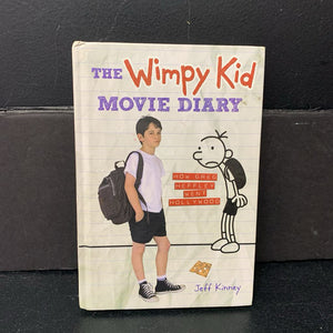 The Wimpy Kid Movie Diary (Jeff Kinney) (Diary of a Wimpy Kid) -series hardcover