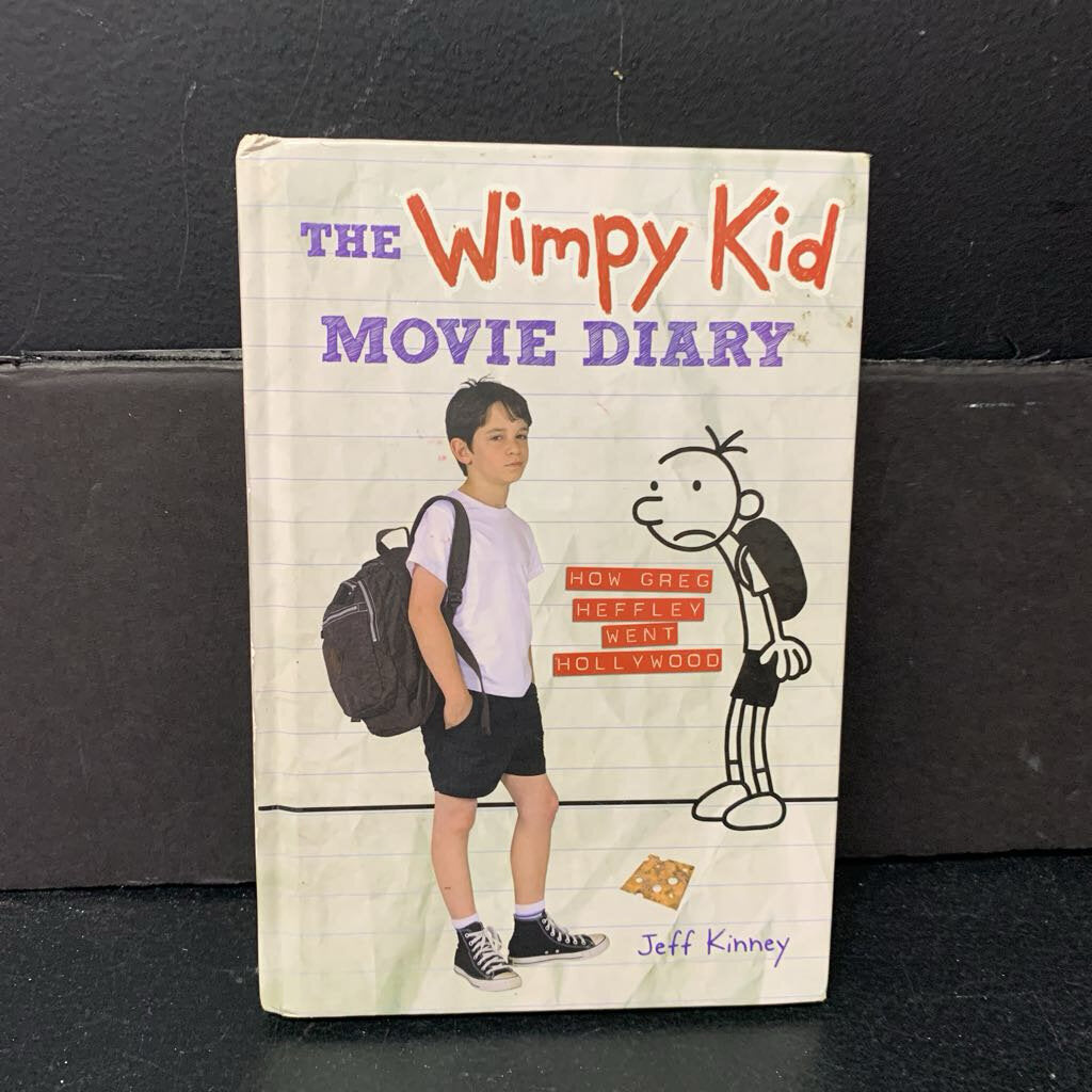 The Wimpy Kid Movie Diary (Jeff Kinney) (Diary of a Wimpy Kid) -series hardcover