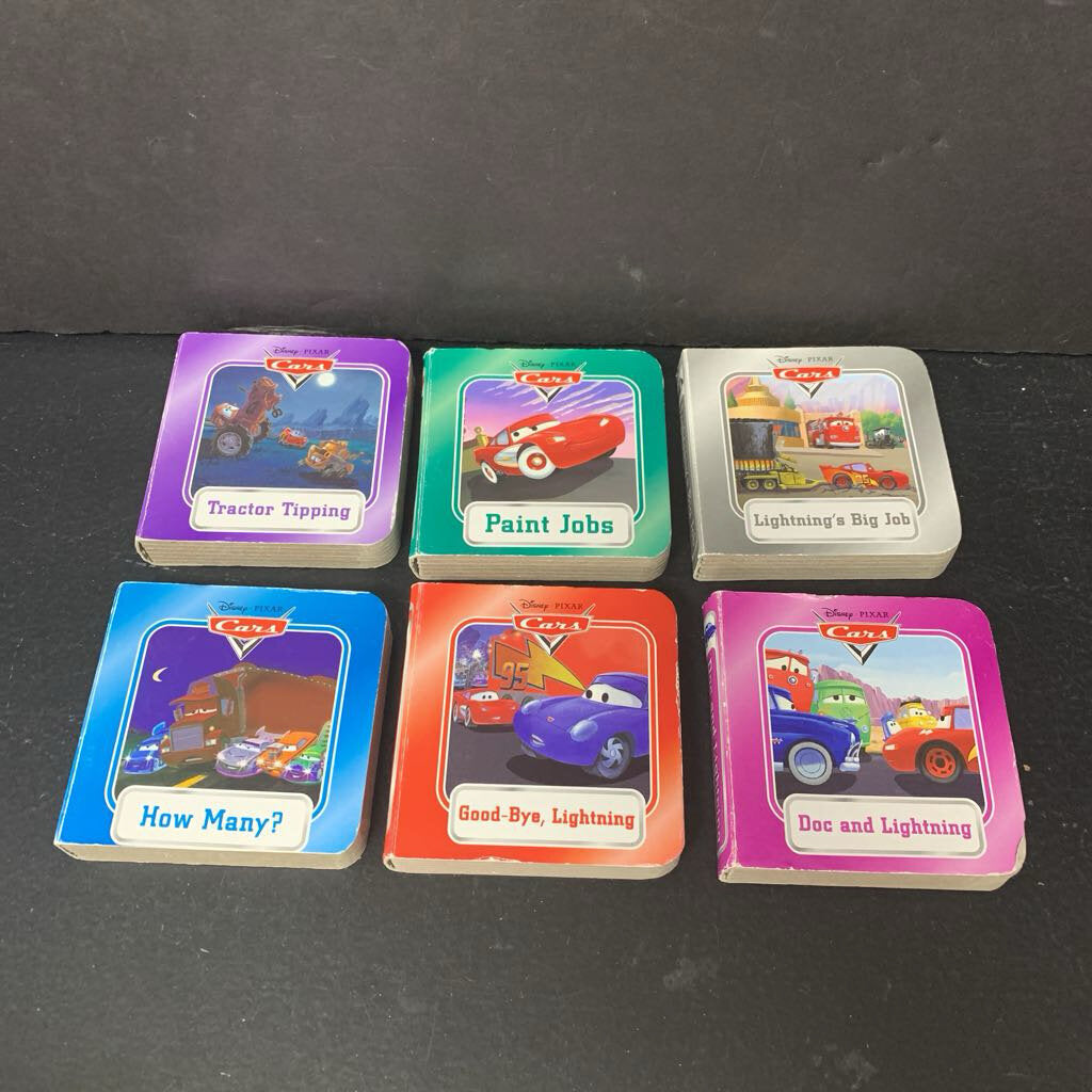 Disney Cars Mini Board Books Set -character board