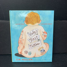 Load image into Gallery viewer, Baby's First Tattoo: A Memory Book for Modern Parents (Jim Mullen) -keepsake nursery hardcover
