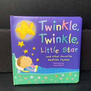 Twinkle, Twinkle Little Star and Other Favorite Bedtime Rhymes (Tiger Tales) -board