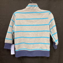 Load image into Gallery viewer, Striped Zip Sweatshirt
