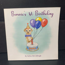 Load image into Gallery viewer, Barnie's 1st Birthday (Salina McCullough) -paperback
