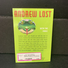 Load image into Gallery viewer, With the Frogs (Andrew Lost) (J. C. Greenburg) -series paperback
