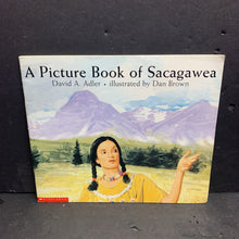 Load image into Gallery viewer, A Picture Book of Sacagawea (David A. Adler) (Notable Person) -educational paperback
