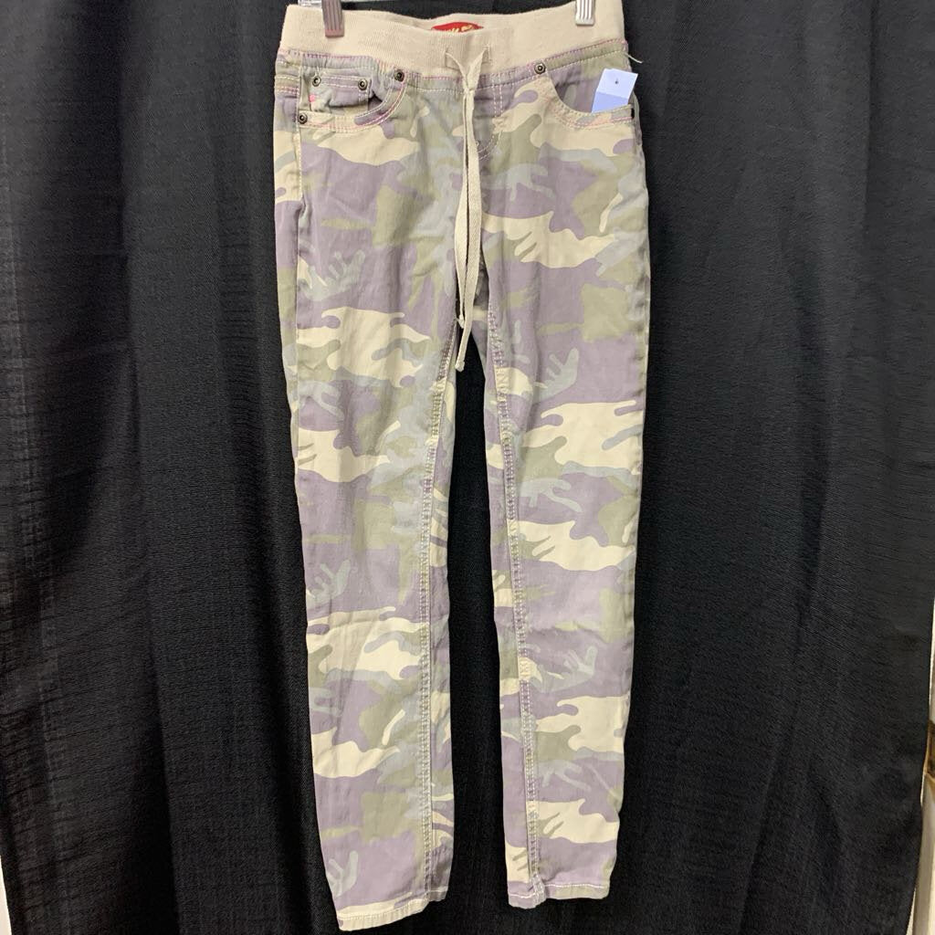 Camo Denim Pants