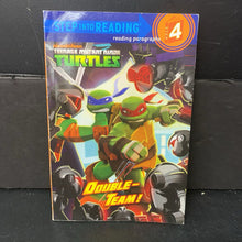Load image into Gallery viewer, Double-Team! TMNT (Step Into Reading Level 4) (Christy Webster) -character reader paperback
