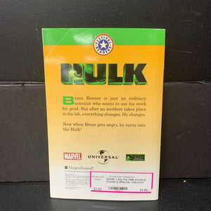 I Am The Hulk (Festival Readers) (Marvel) -character reader paperback