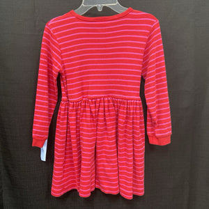 Striped Button Dress