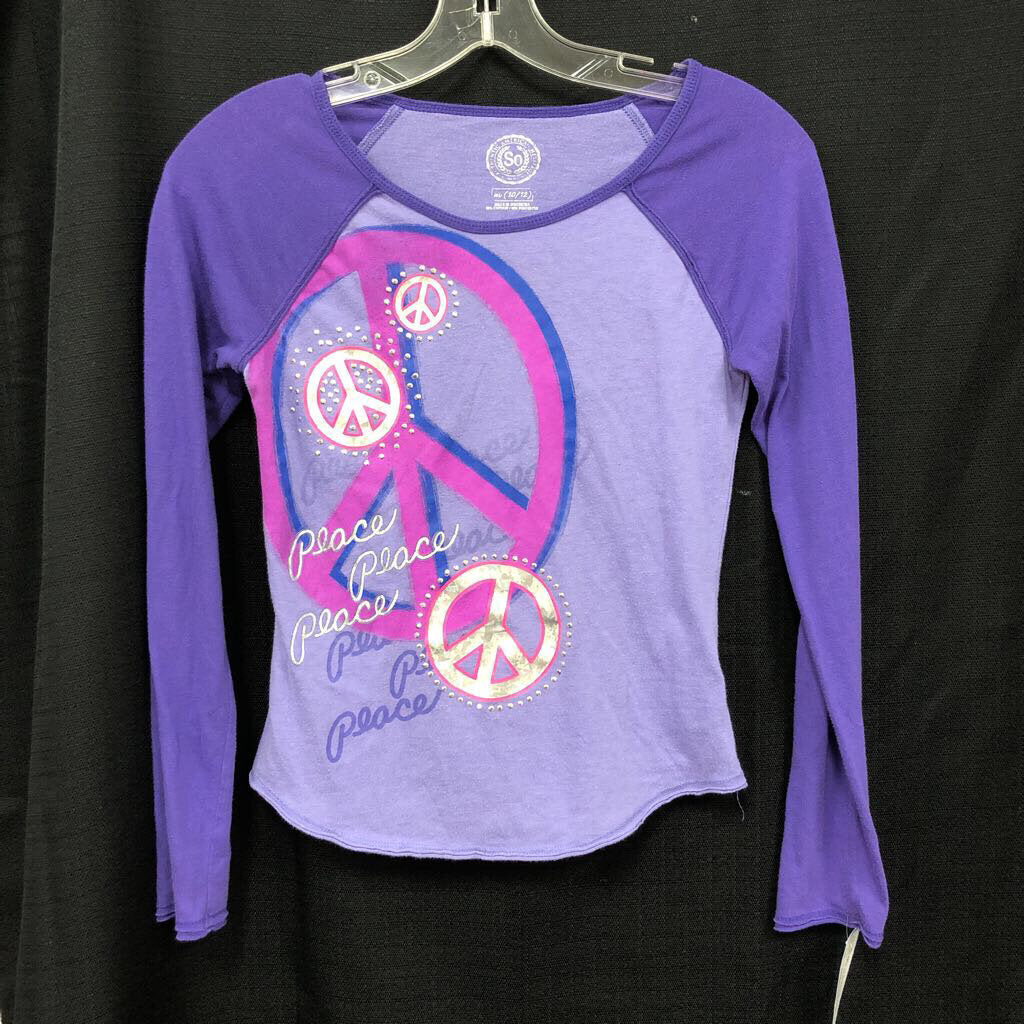 Peace Sign T-Shirt Top