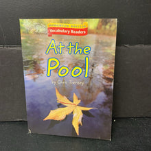 Load image into Gallery viewer, At the Pool (Houghton Mifflin Vocabulary Readers) (Chris Tierney) -reader paperback
