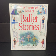 Load image into Gallery viewer, The Illustrated Book of Ballet Stories w/ CD (DK) (Barbara Newman) (Fairy Tale) -hardcover
