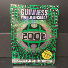Load image into Gallery viewer, Guinness World Records 2002 (Facts) -educational hardcover

