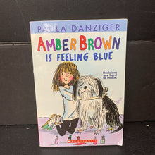 Load image into Gallery viewer, Amber Brown is Feeling Blue (Paula Danziger) (New Cover) (Season: Fall, Holiday: Thanksgiving) -series paperback
