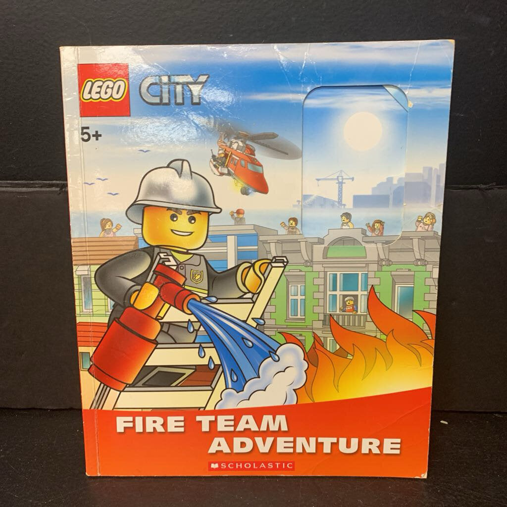 Fire Team Adventure (Lego City) -character paperback