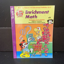 Load image into Gallery viewer, Enrichment Math (McGraw Hill Junior Academic Series) (Grade 2) -workbook paperback
