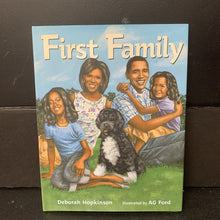 Load image into Gallery viewer, First Family (Deborah Hopkinson) (Black History Month) -hardcover
