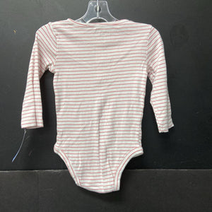 Striped Button Onesie