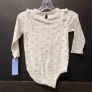 Heart Ruffle Onesie