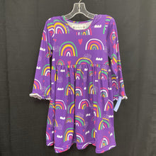 Load image into Gallery viewer, Rainbow Heart Dress (Raylee Roo)
