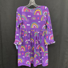 Load image into Gallery viewer, Rainbow Heart Dress (Raylee Roo)
