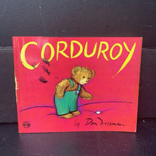 Load image into Gallery viewer, Corduroy (Don Freeman) (Small Red &amp; Yellow Cover) -character paperback
