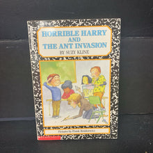 Load image into Gallery viewer, Horrible Harry and the Ant Invasion (Suzy Kline) -series paperback
