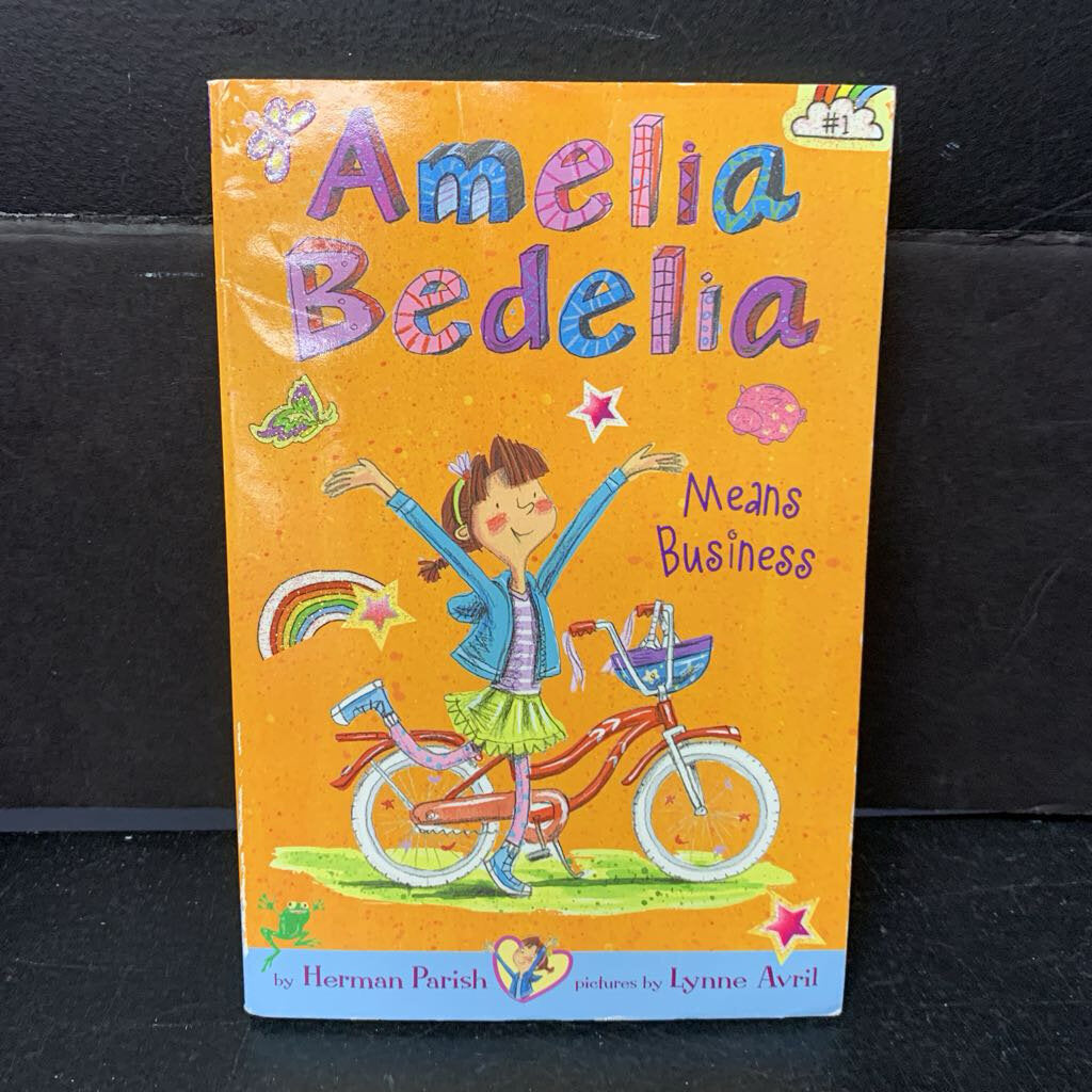 Amelia Bedelia Means Business (Herman Parish) -character series paperback