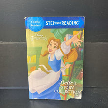 Load image into Gallery viewer, Belle&#39;s Story Collection (Step Into Reading Level 1 + 2) (Disney Princess) -character reader paperback
