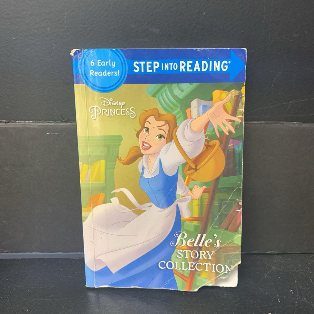 Belle's Story Collection (Step Into Reading Level 1 + 2) (Disney Princess) -character reader paperback
