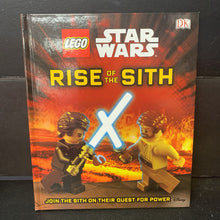 Load image into Gallery viewer, Rise of the Sith (Lego Star Wars) (DK) (Disney) -character hardcover
