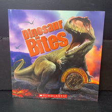 Load image into Gallery viewer, Dinosaur Bites (Audrey Perrott) -educational paperback
