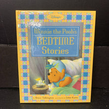 Load image into Gallery viewer, Winnie the Pooh&#39;s Bedtime Stories (Disney Pooh &amp; Friends) (Bruce Talkington) -character hardcover
