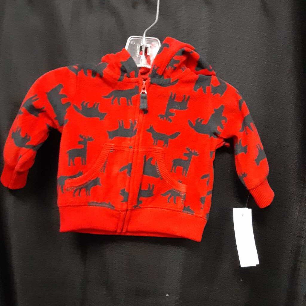 Hooded Zip Sweatshirt