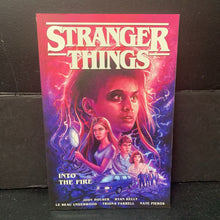 Load image into Gallery viewer, Into the Fire (Stranger Things) (Graphic Novel) (Jody Houser, Ryan Kelly, Le Beau Underwood, Triona Farrell, &amp; Nate Piekos) -comic series paperback
