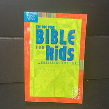 Load image into Gallery viewer, The One Year Bible for Kids: Challenge Edition -religion paperback

