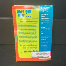 Load image into Gallery viewer, The One Year Bible for Kids: Challenge Edition -religion paperback
