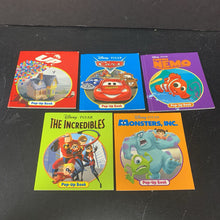 Load image into Gallery viewer, Disney Pixar Pop-Up Book Box Set -character pop-up paperback
