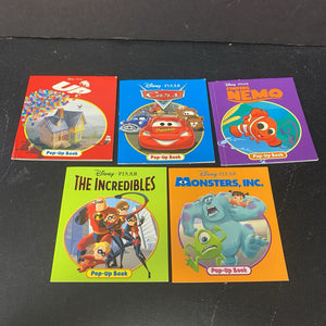Disney Pixar Pop-Up Book Box Set -character pop-up paperback