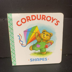 Corduroy's Shapes (MaryJo Scott & Don Freeman) -character board